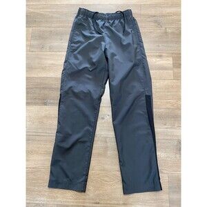 Nike Woven Training Track Pants Mens Small Gray Gym Training Straight Leg